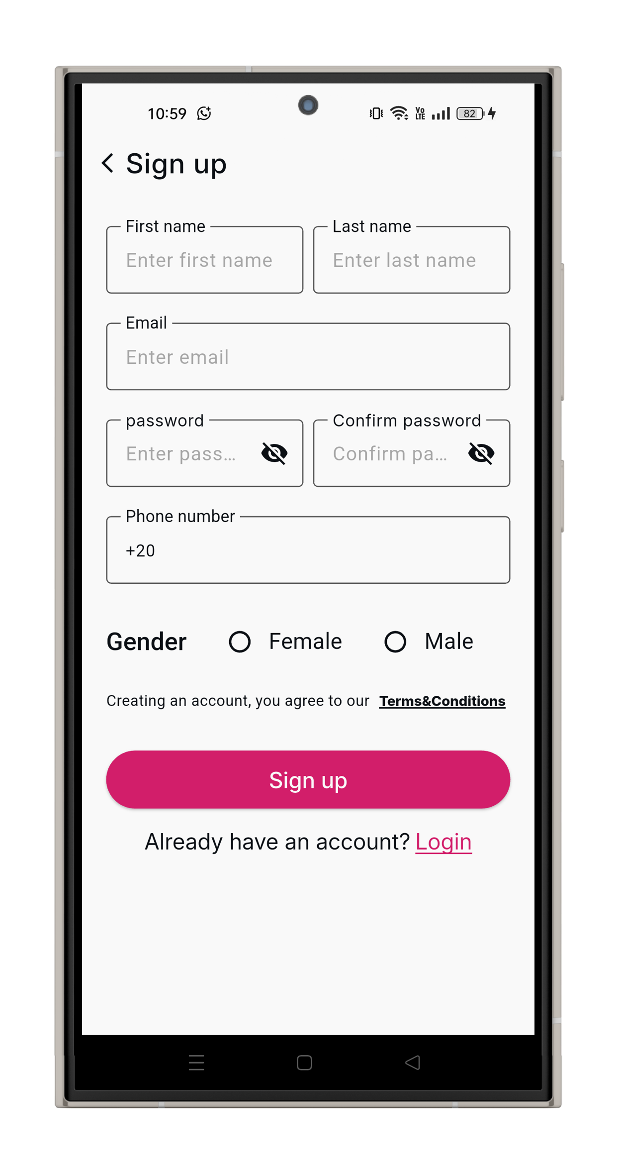 Flower E-Commerce project image