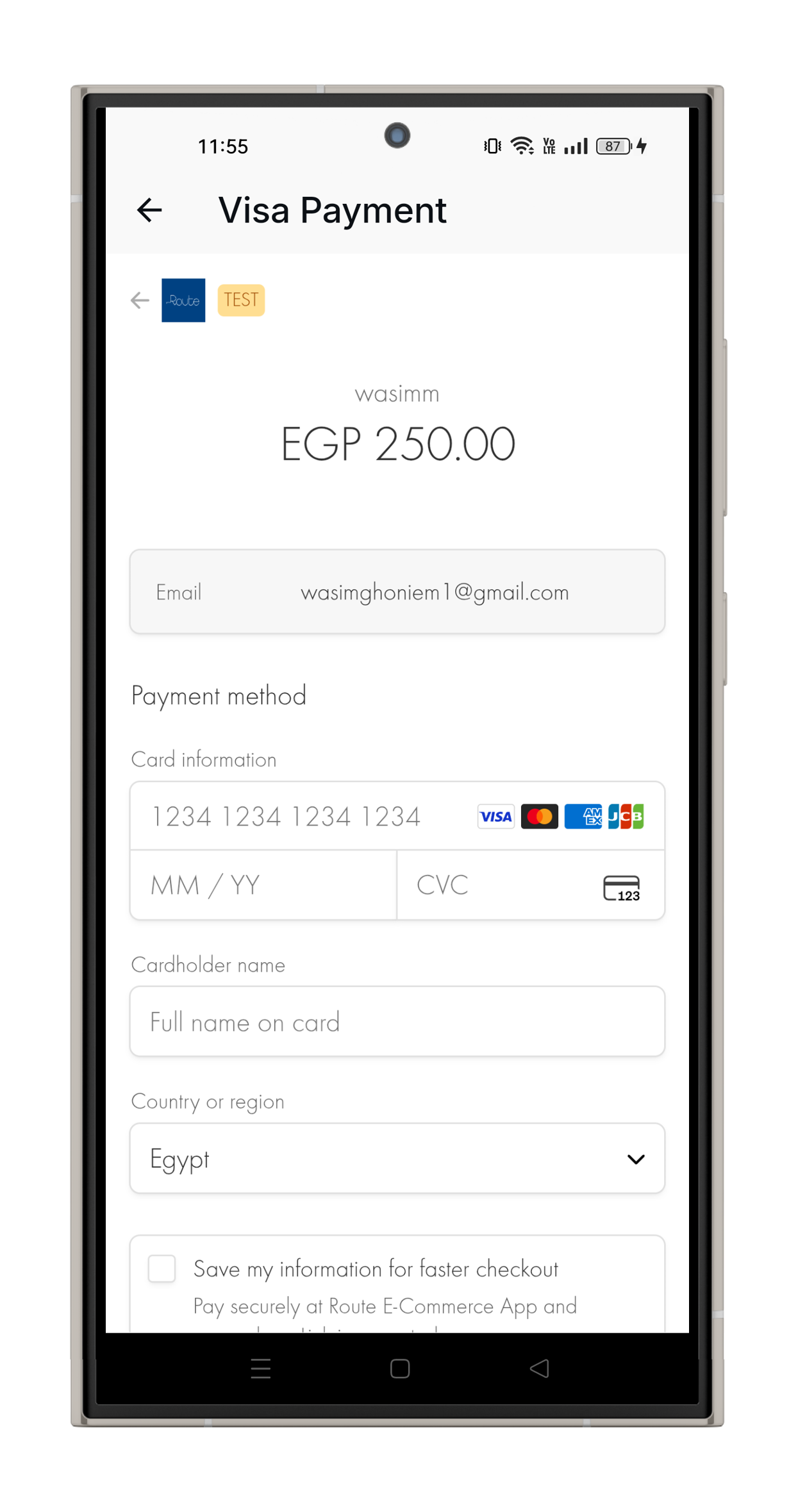 Flower E-Commerce project image