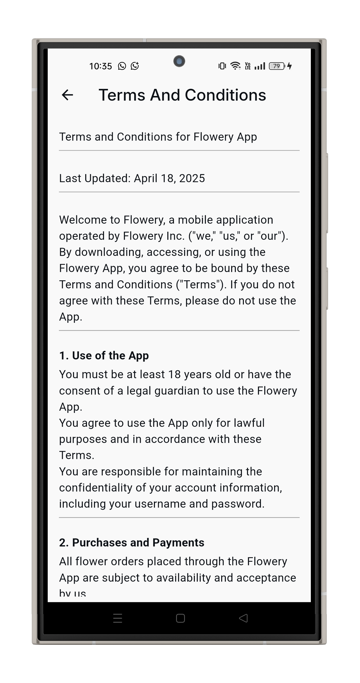 Flower E-Commerce project image